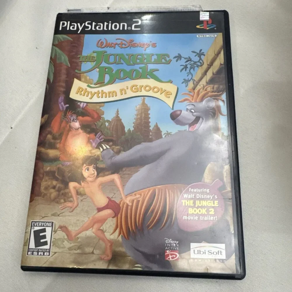 Jungle Book Rhythm N Groove - Sony Playstation 2 PS2 Tested Excellent